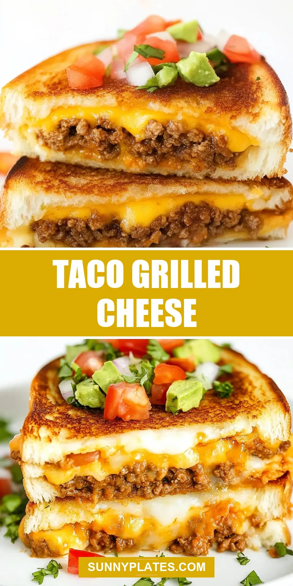 The Best Taco Grilled Cheese Ever