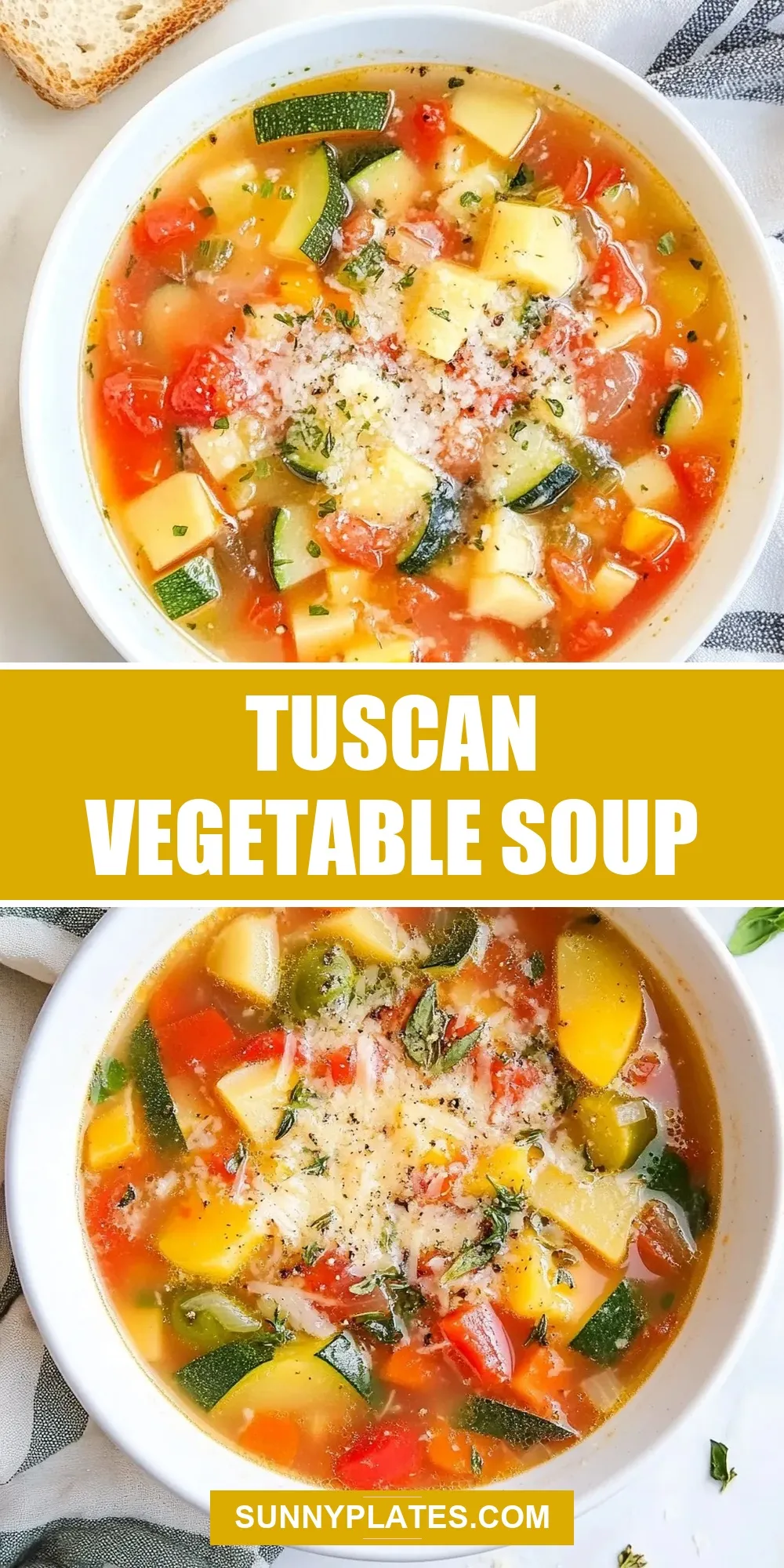 Tuscan Vegetable Soup Recipe