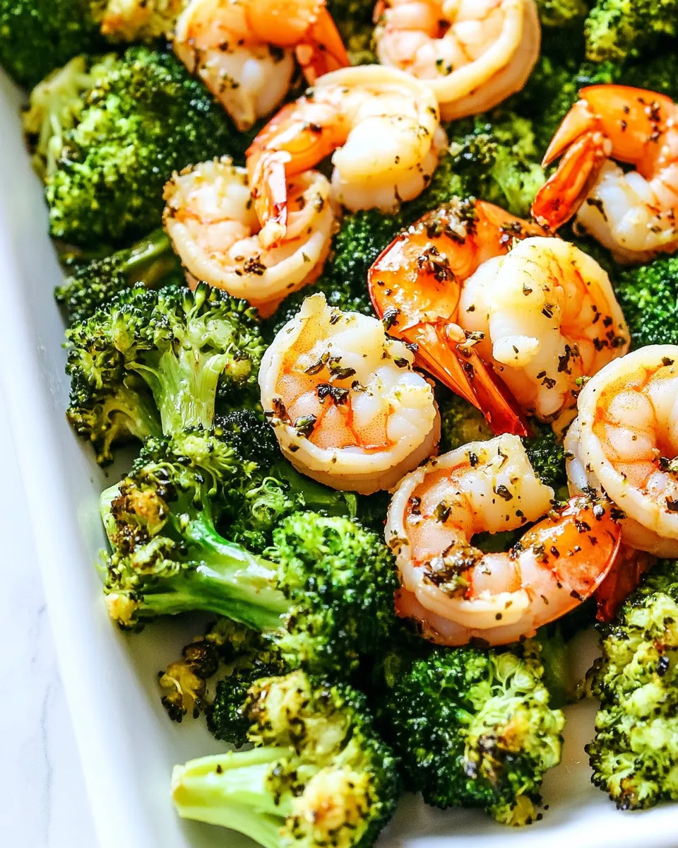 Quick 10-Minute Lemon Butter Shrimp and Broccoli image