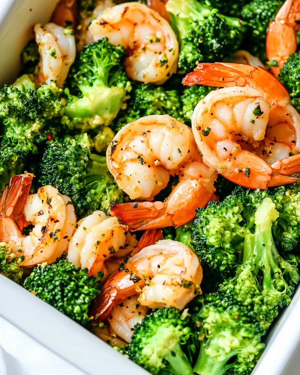 Delicious 10-Minute Lemon Butter Shrimp and Broccoli recipe photo