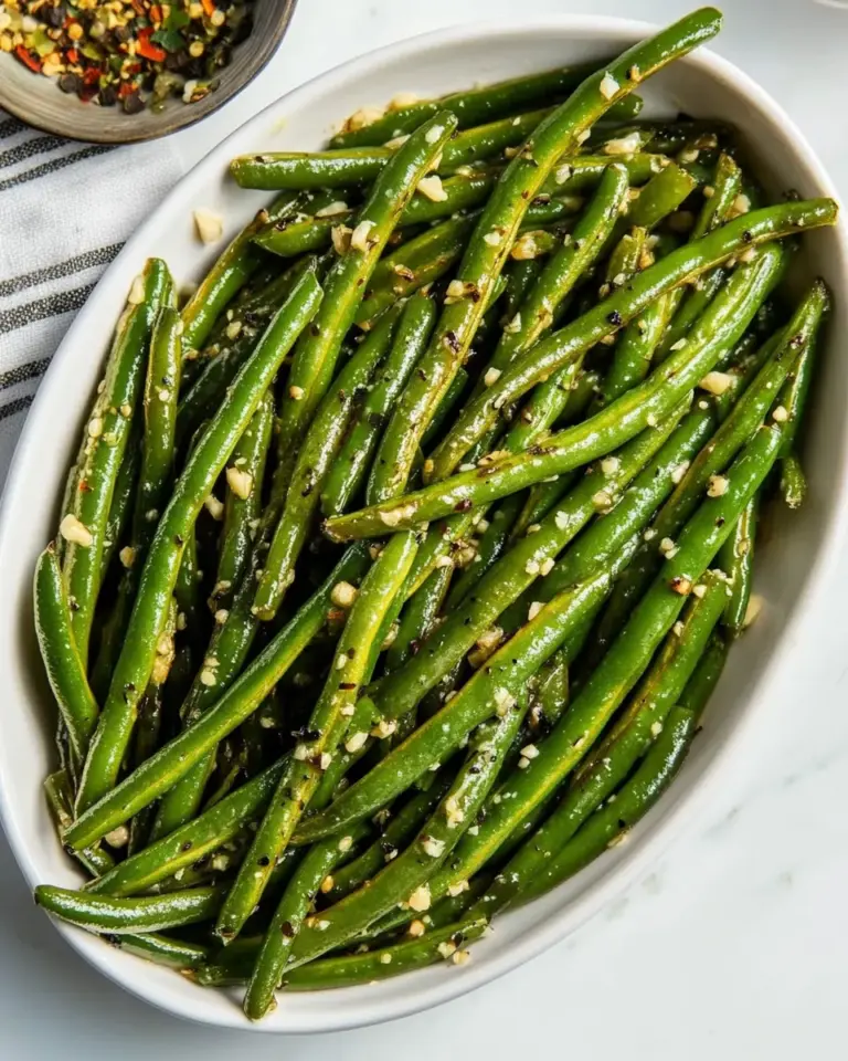 Easy 15-Minute Garlic Green Beans photo