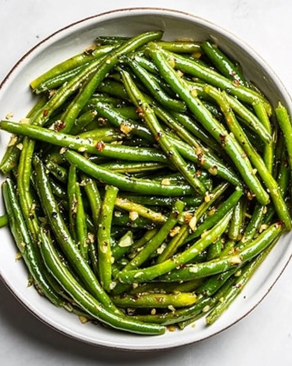 Delicious 15-Minute Garlic Green Beans image