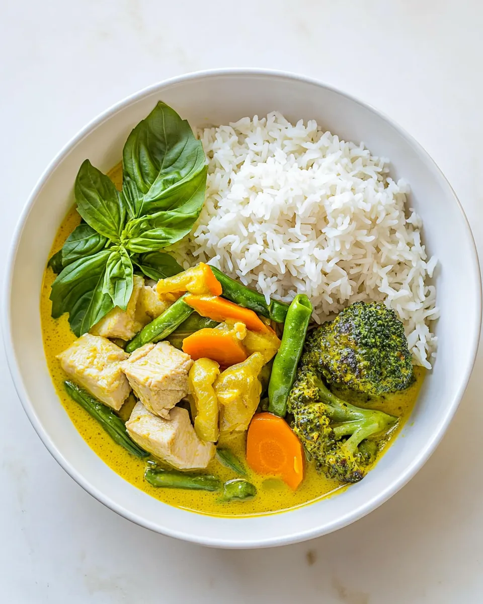 Quick 15-Minute Thai Curry For One shot