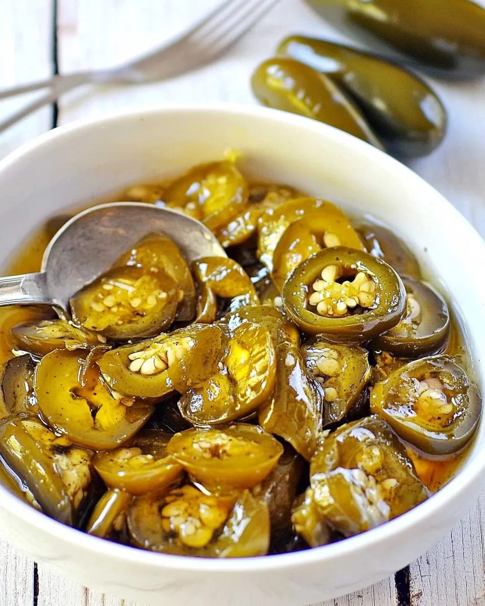 Easy 2-Ingredient Candied Jalapeos: Sweet, Spicy, and Irresistible image