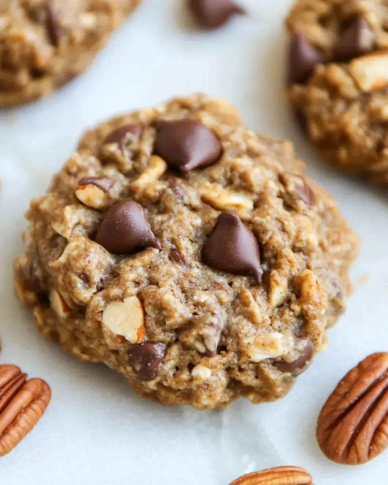 Easy 3-Ingredient Nutty Banana Cookies photo