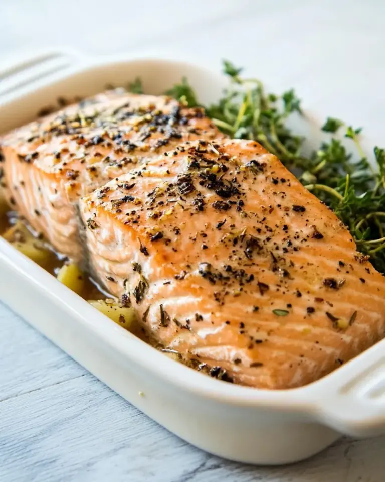 Easy 3-Ingredient Tender Broiled Salmon photo