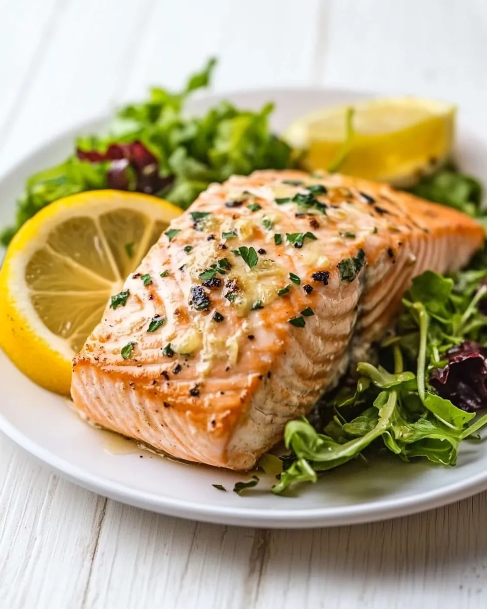 Delicious 3-Ingredient Tender Broiled Salmon image