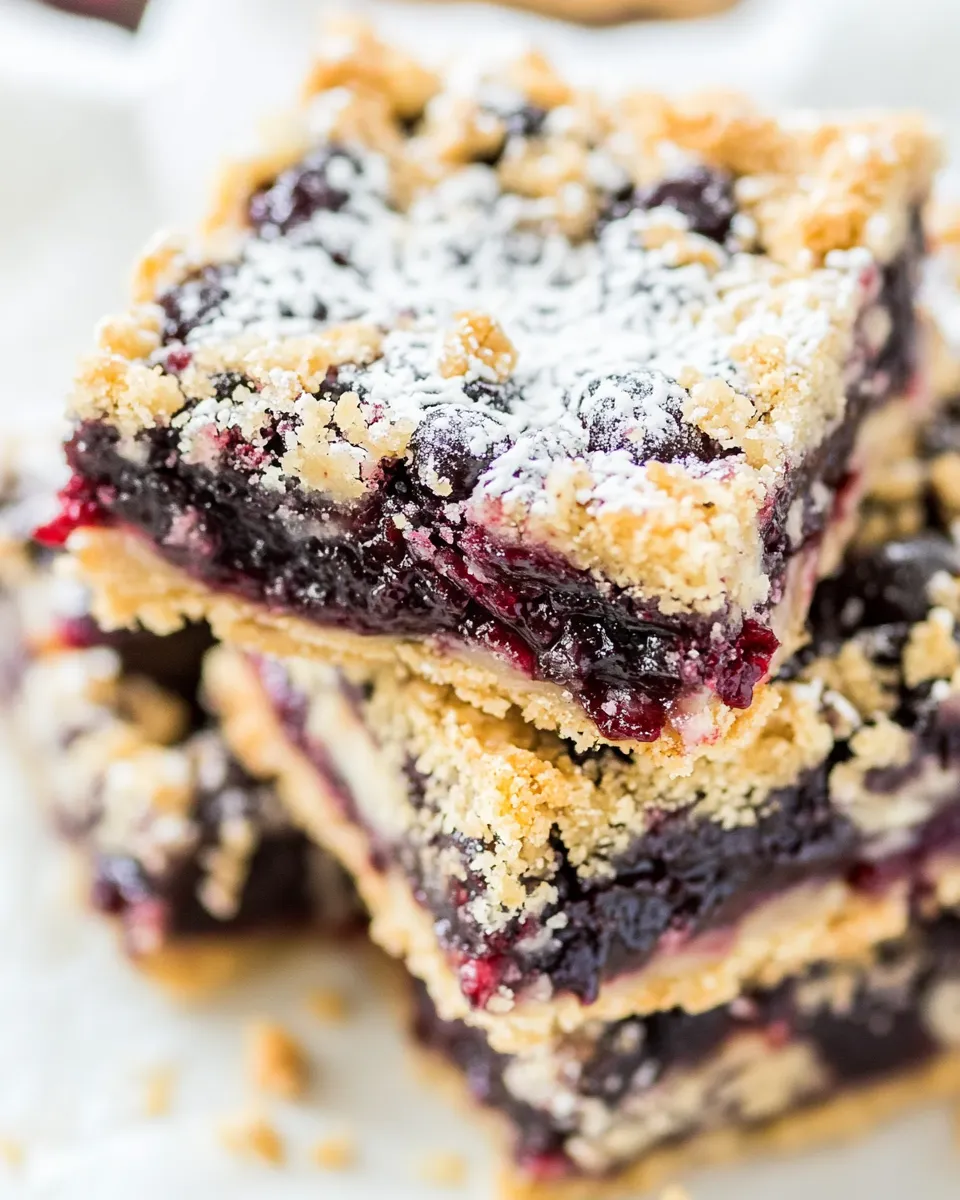 Healthy 5-Ingredient Low-Carb Cherry Pie Bars recipe photo