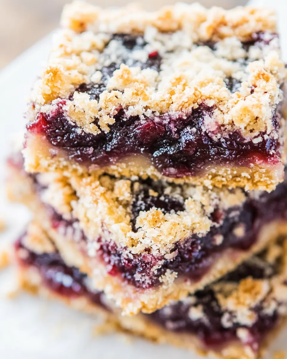 Quick 5-Ingredient Low-Carb Cherry Pie Bars shot