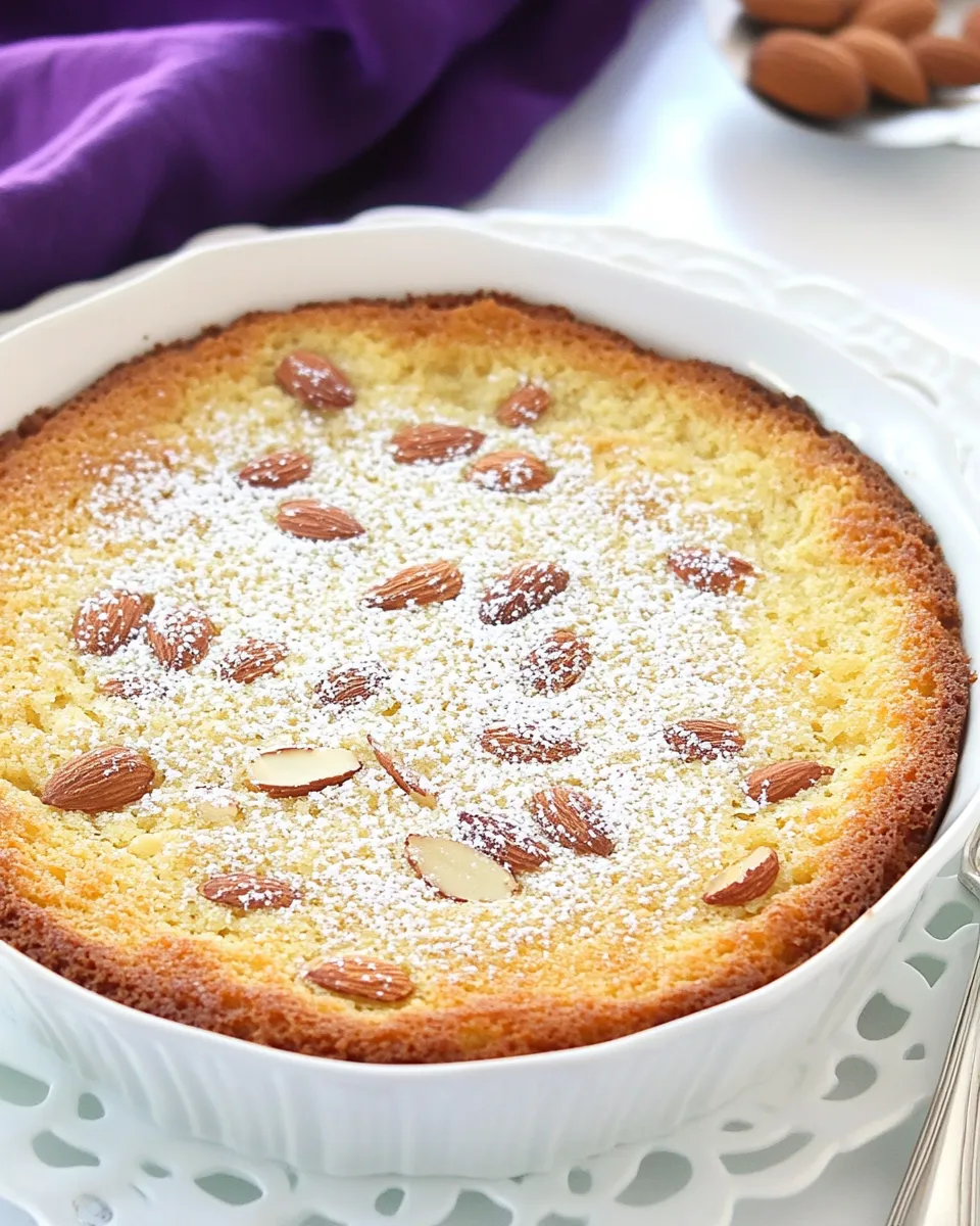 Delicious 5-Minute Almond Cake image