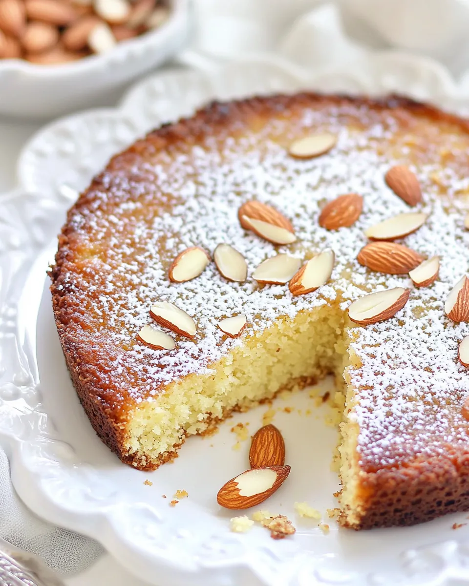 Quick 5-Minute Almond Cake recipe photo