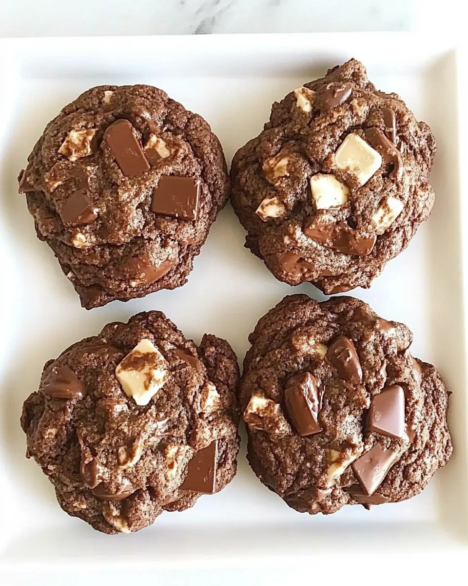 Best 7 Minute Chocolate Cookies shot