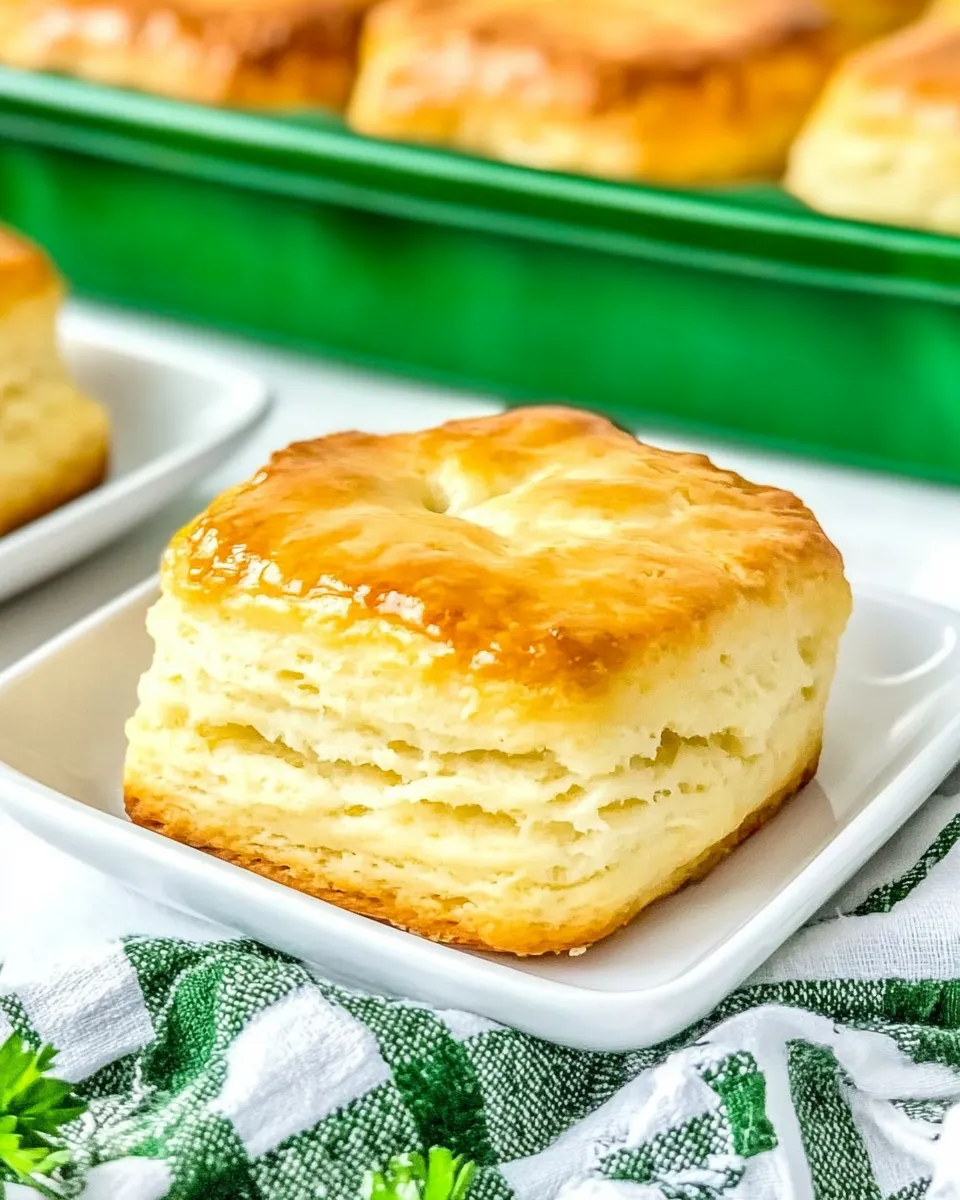 Delicious 7 UP Biscuits shot