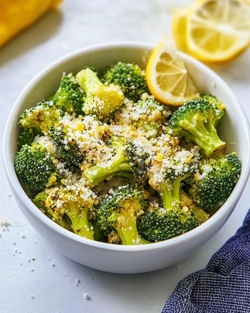 Healthy Air-Fryer Broccoli recipe photo