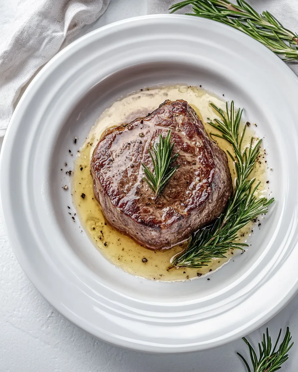 Healthy Air-Fryer Filet Mignon recipe photo