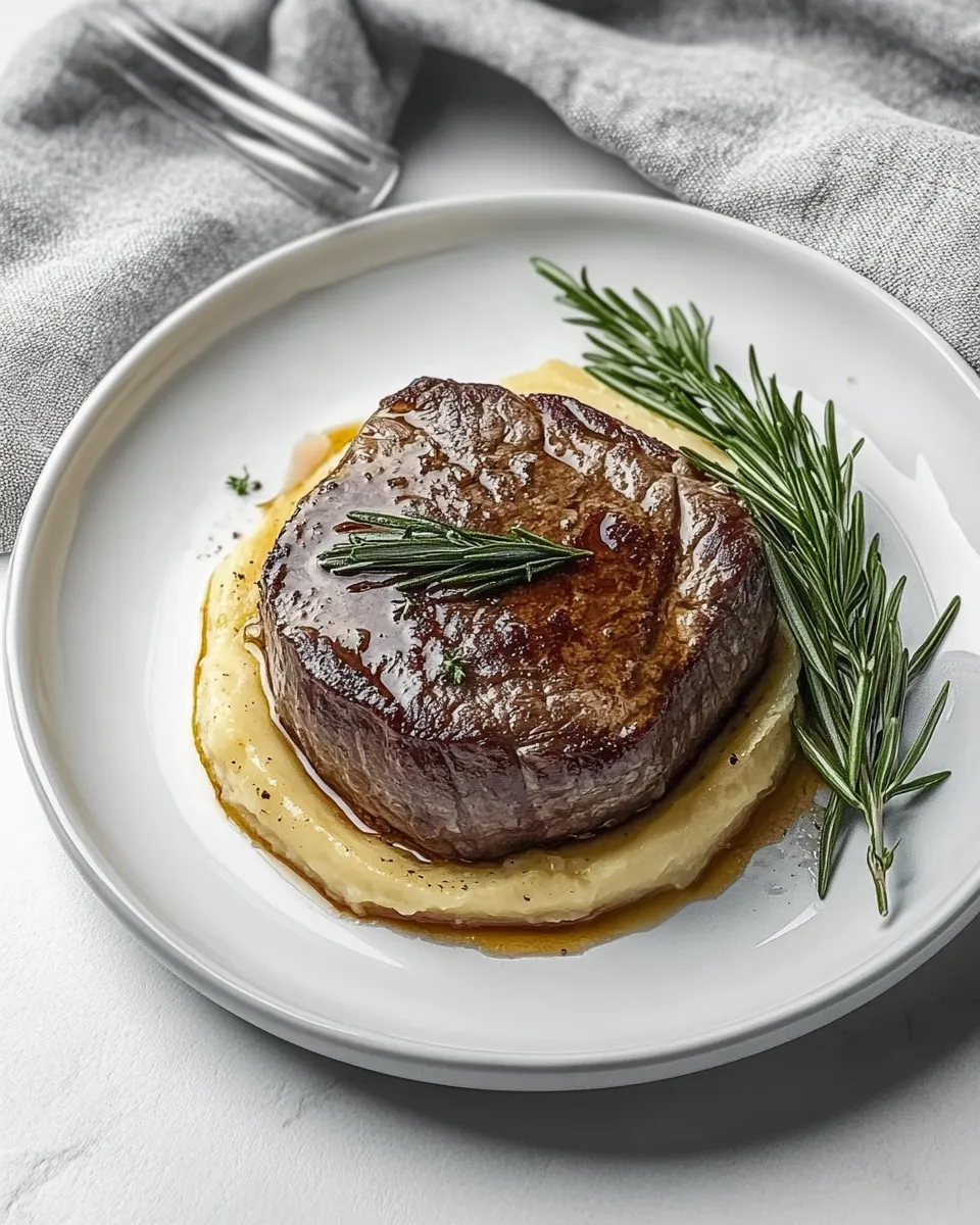 Perfect Air-Fryer Filet Mignon dish photo