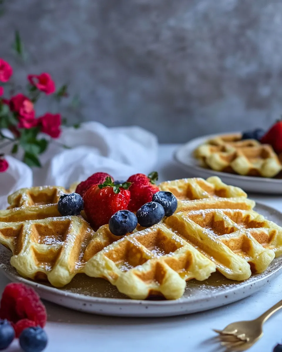 Delicious Air-Fryer Frozen Waffles image