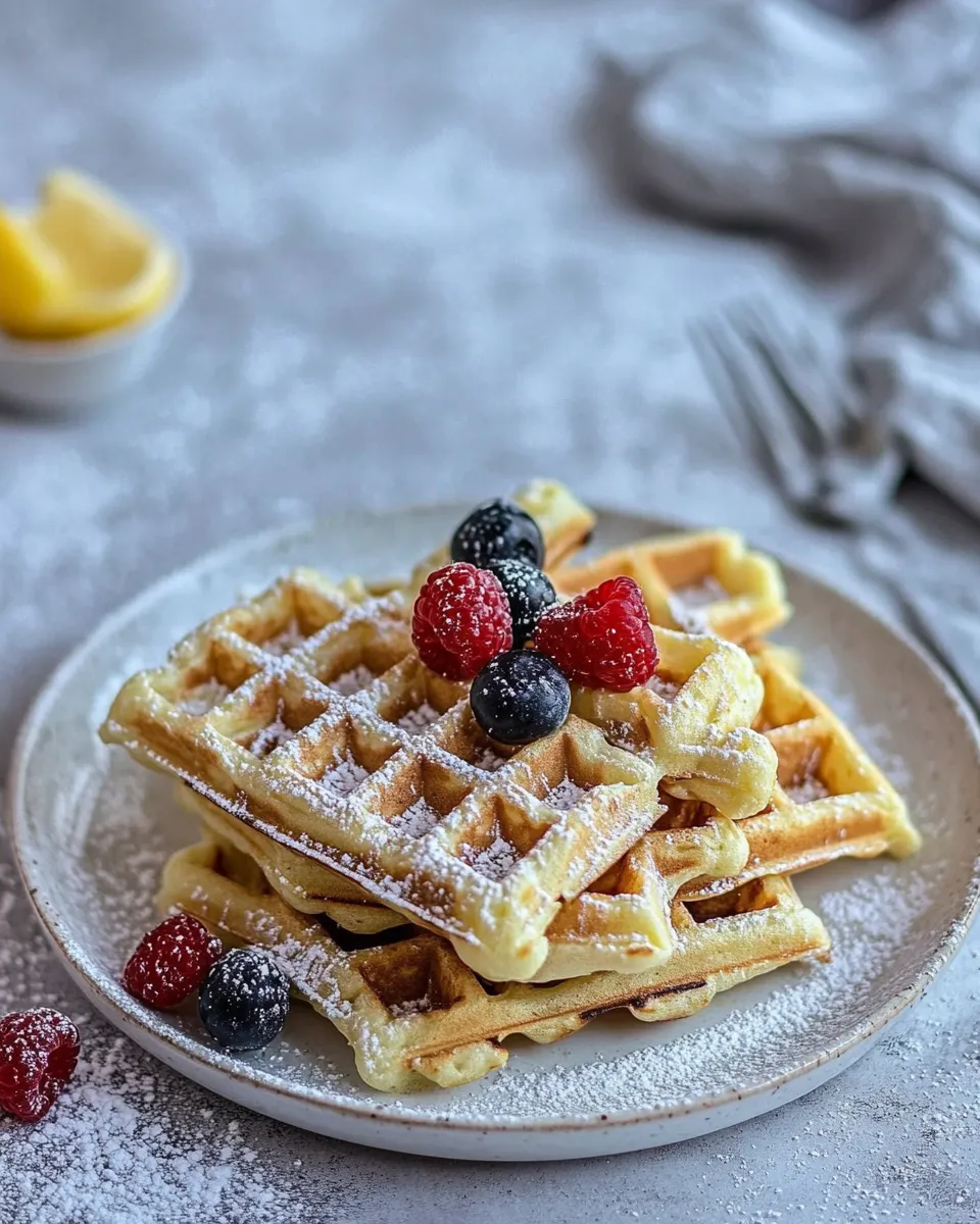 Tasty Air-Fryer Frozen Waffles dish photo