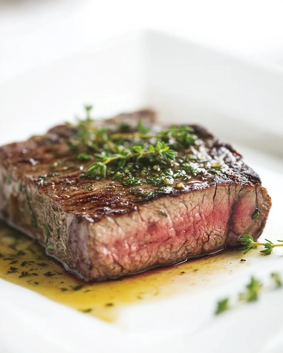 Savory Air-Fryer Steak dish photo