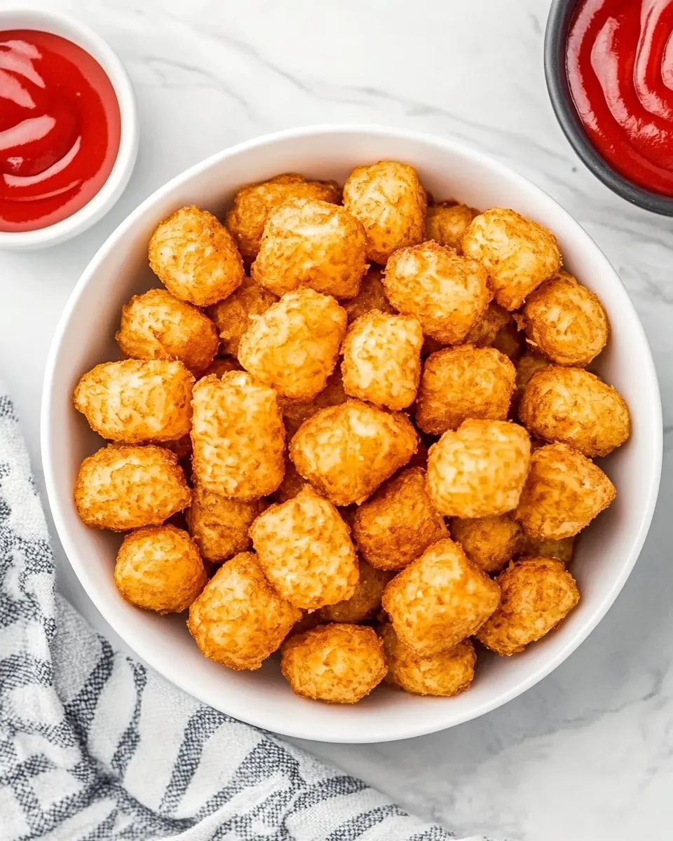 Delicious Air-Fryer Tater Tots shot