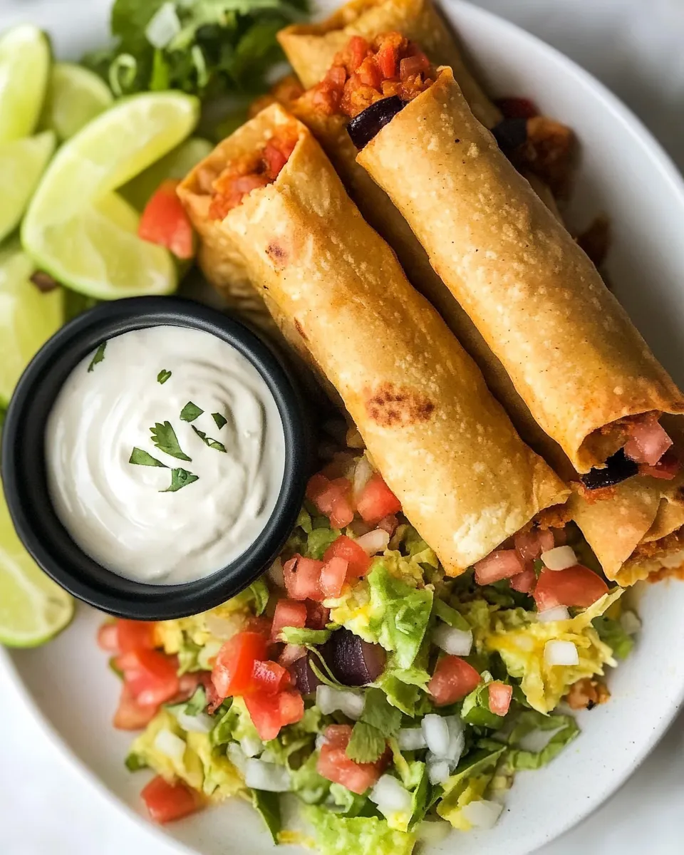 Easy Air Fryer Frozen Taquitos photo