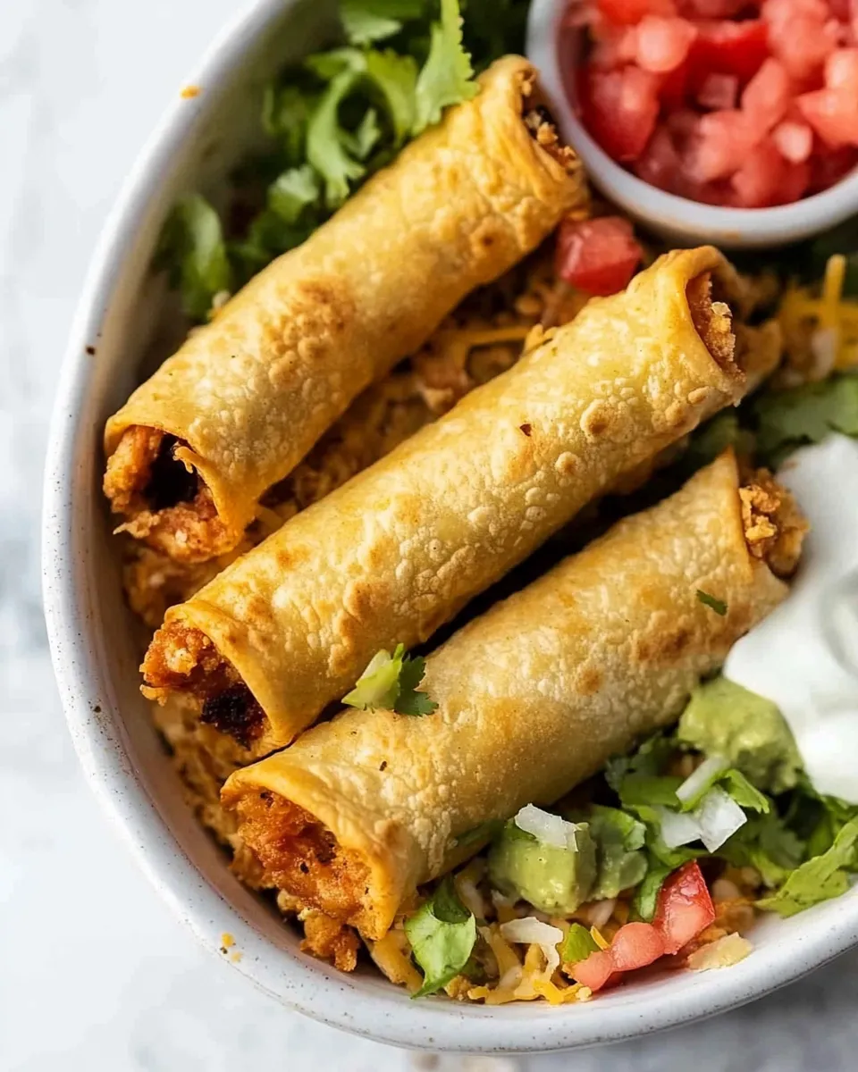 Tasty Air Fryer Frozen Taquitos recipe photo