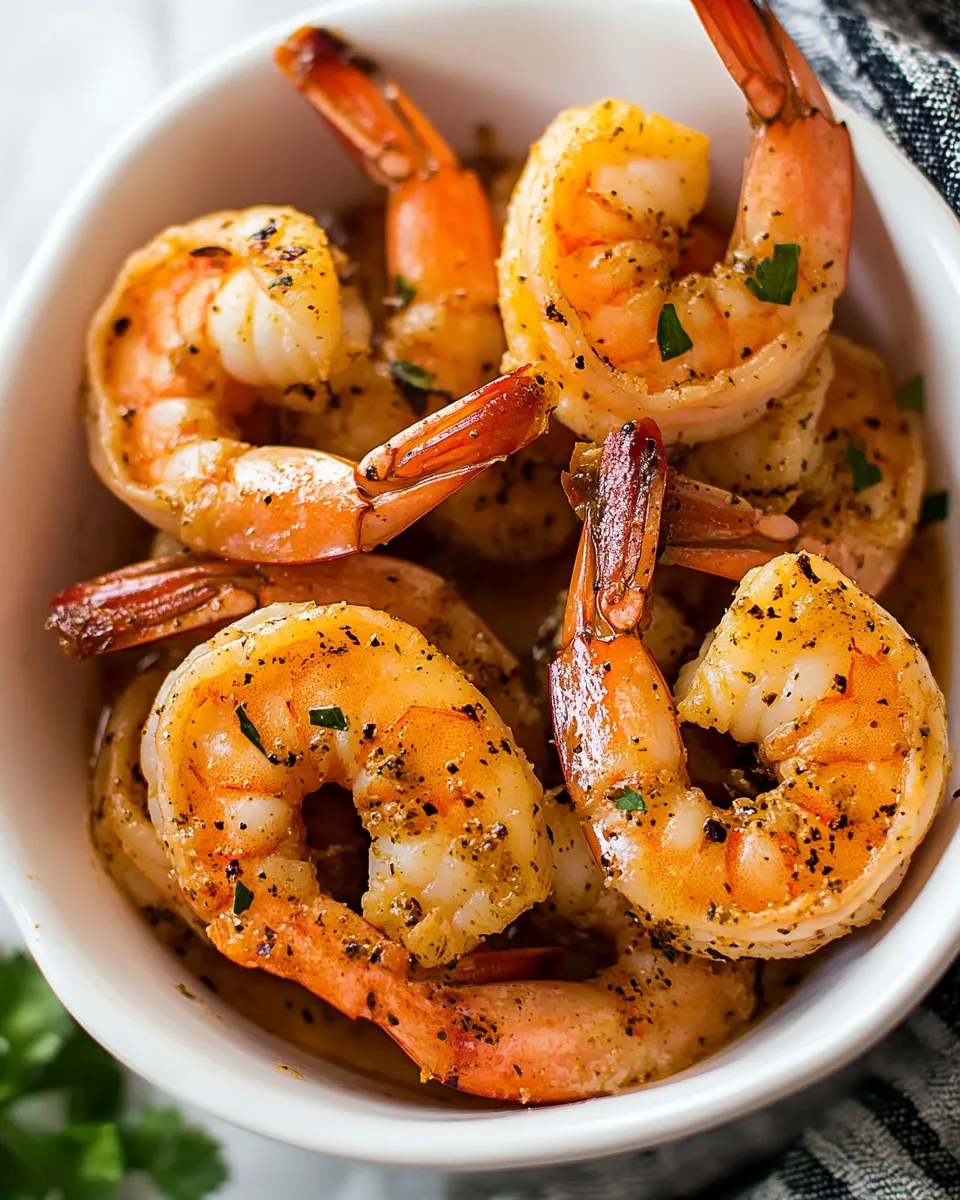 Delicious Air Fryer Garlic Shrimp Recipe image