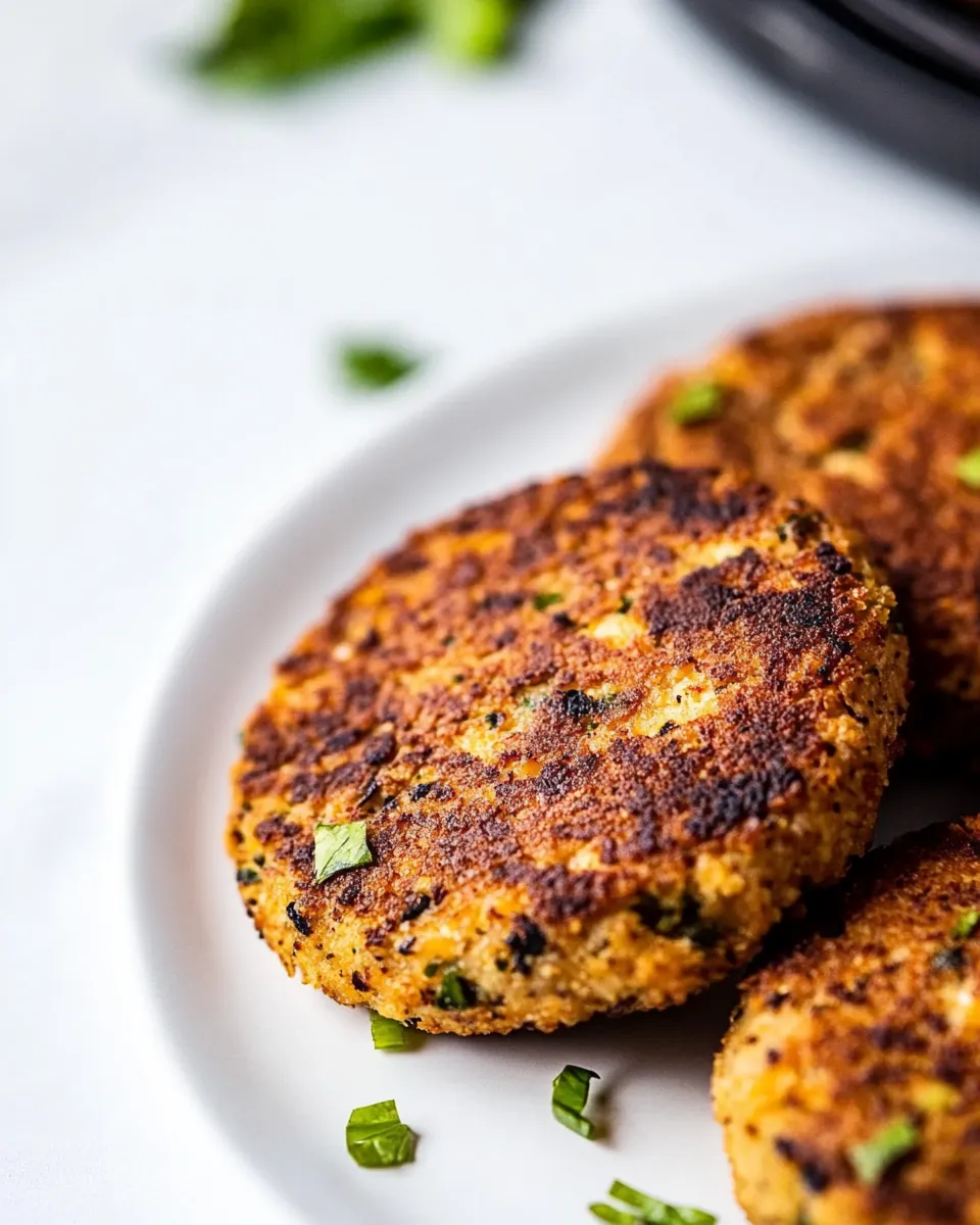 Easy Air Fryer Salmon Patties recipe photo
