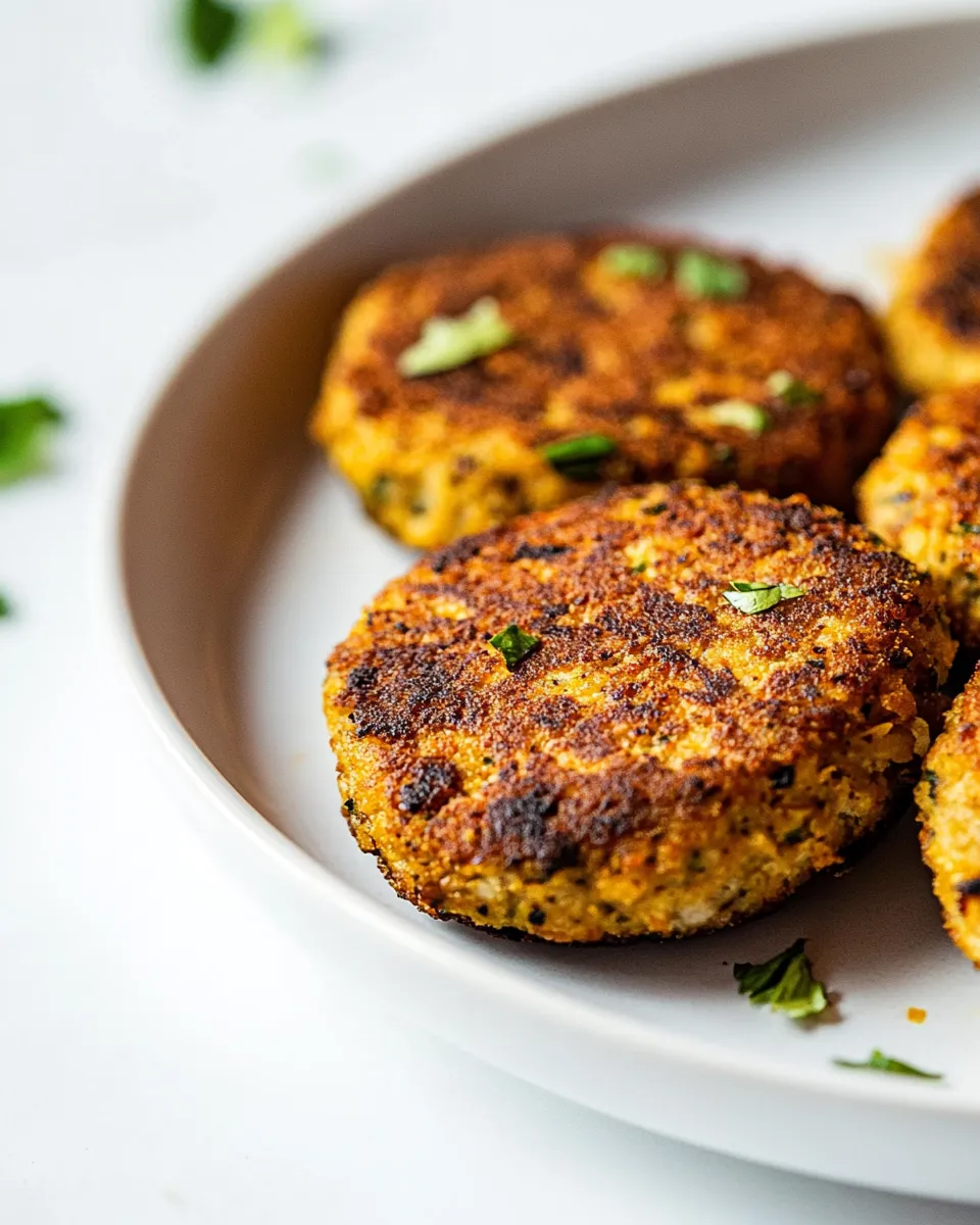 Delicious Air Fryer Salmon Patties shot