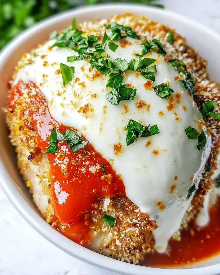 Easy Air Fryer Stuffed Chicken Parmesan photo