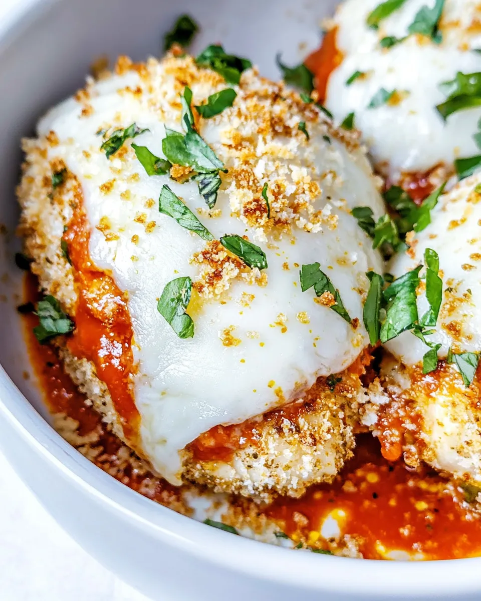 Homemade Air Fryer Stuffed Chicken Parmesan recipe photo