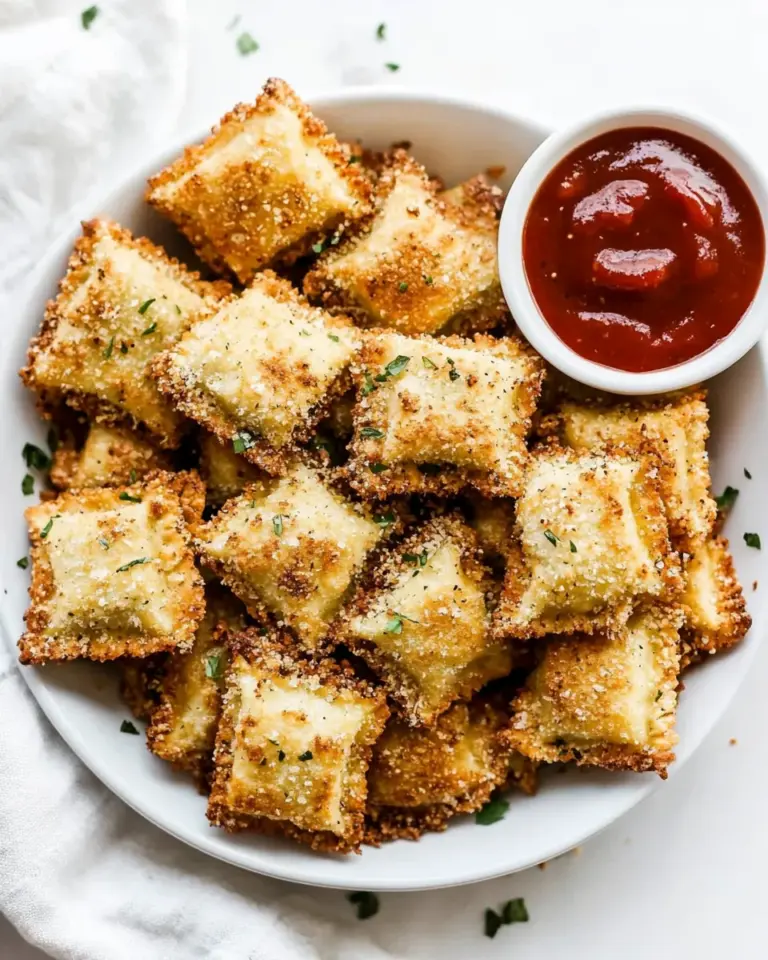 Homemade Air Fryer Toasted Ravioli photo
