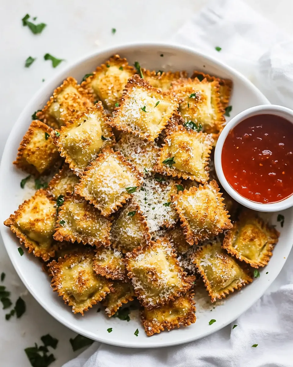 Classic Air Fryer Toasted Ravioli image