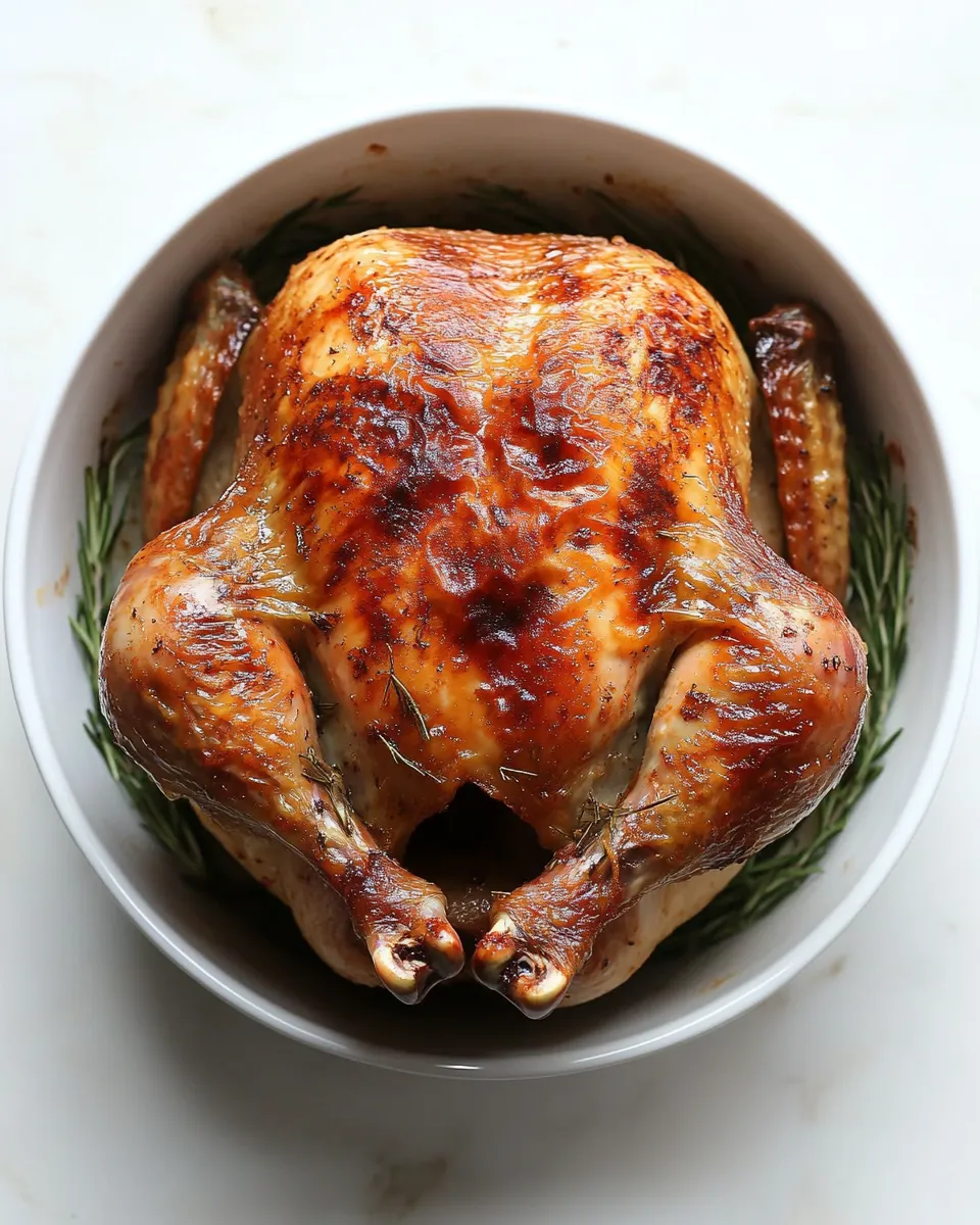 Homemade Air Fryer Whole Chicken Recipe photo