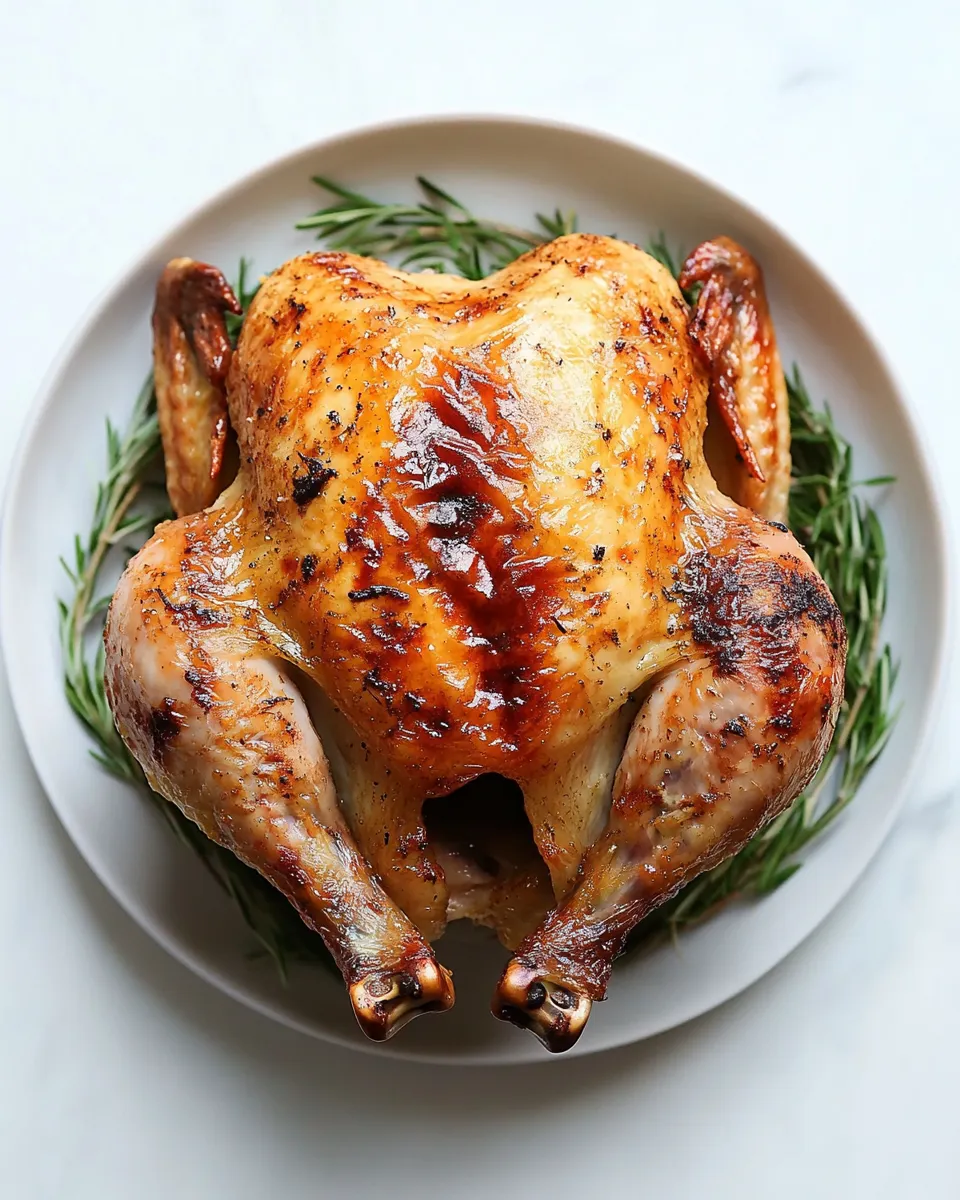 Classic Air Fryer Whole Chicken Recipe image