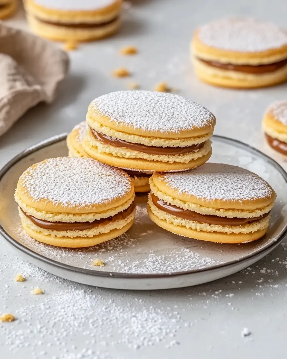 Classic Alfajores (Dulce de Leche Sandwich Cookies) image