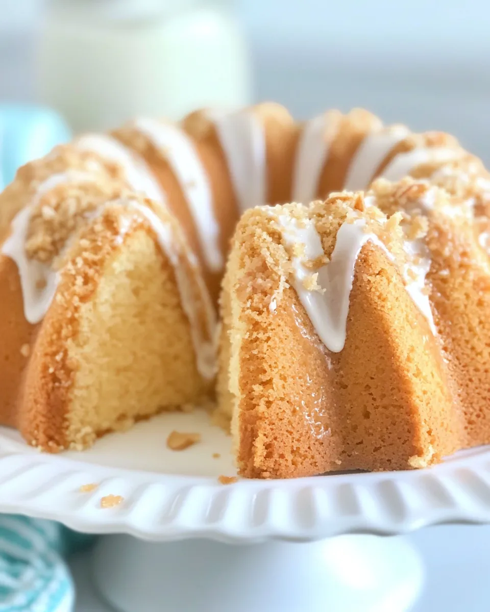 Easy Almond Bundt Cake recipe photo