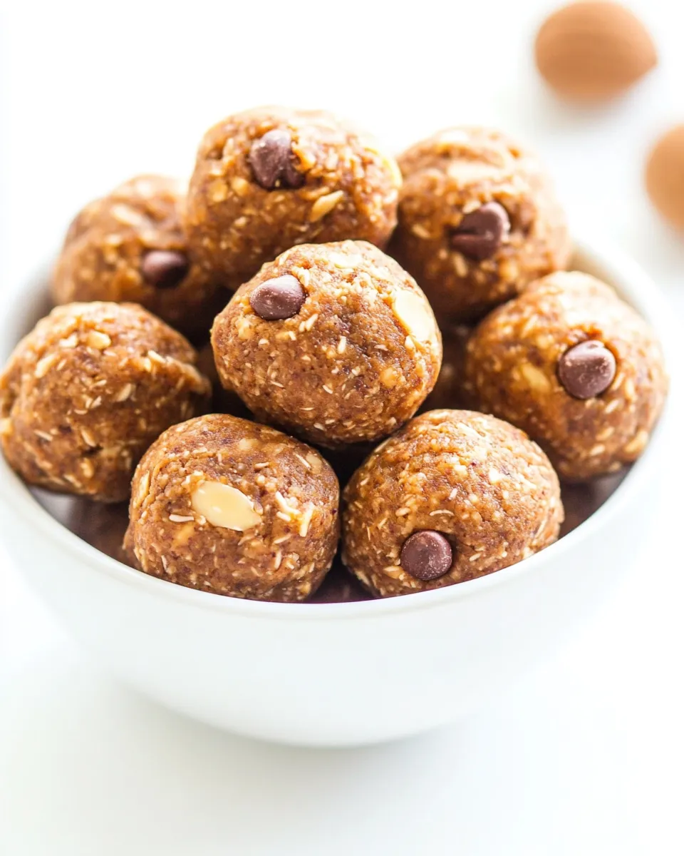 Homemade Almond Butter Protein Balls photo