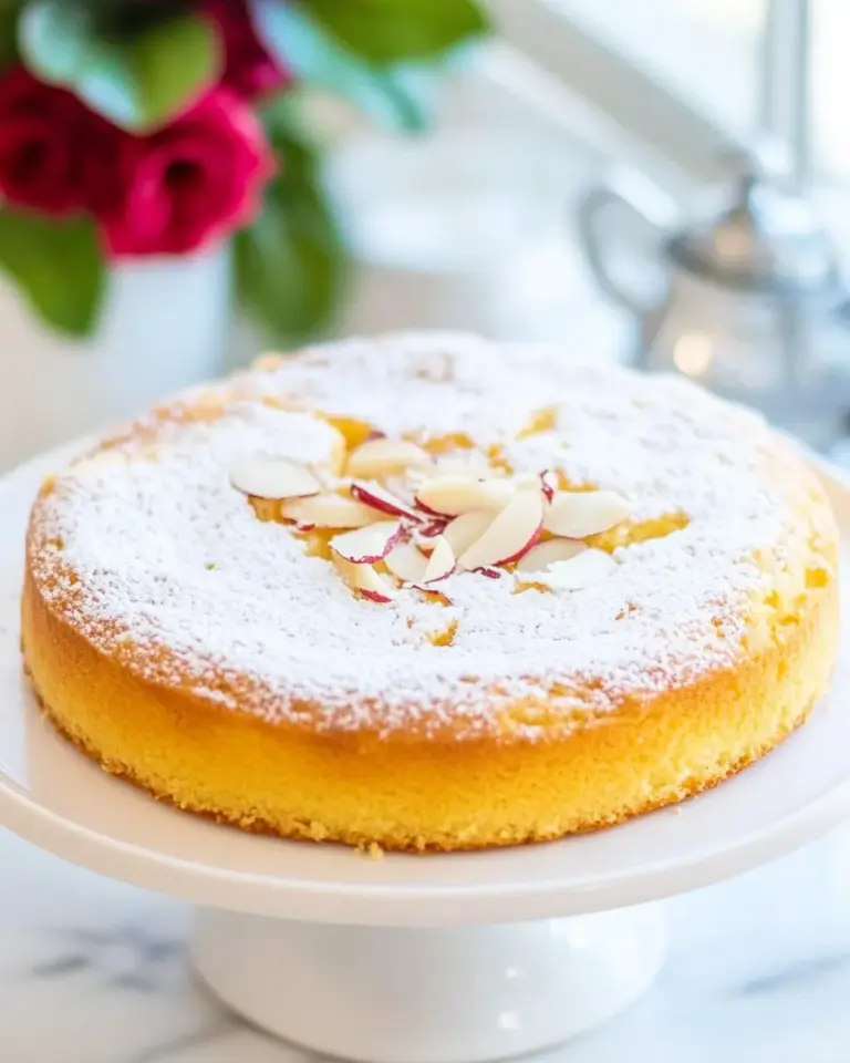 Homemade Almond Flour Cake photo