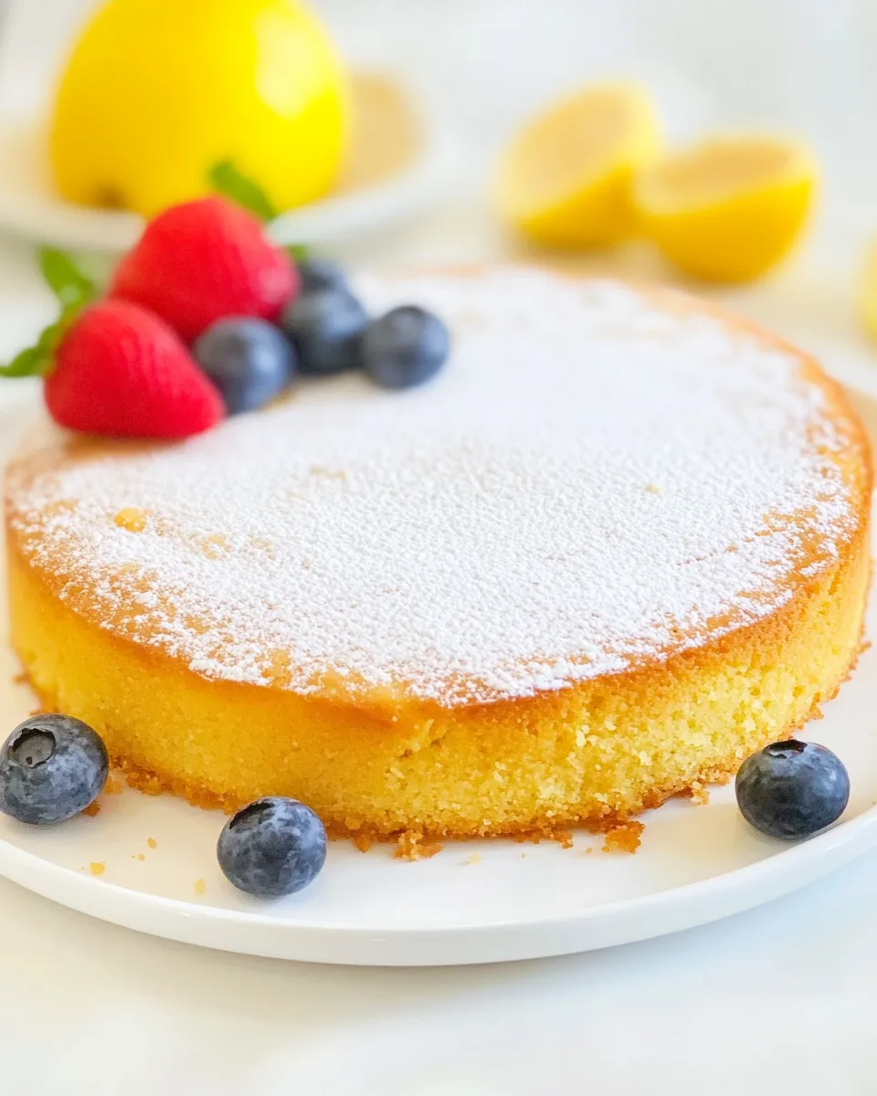 Easy Almond Flour Cake recipe photo