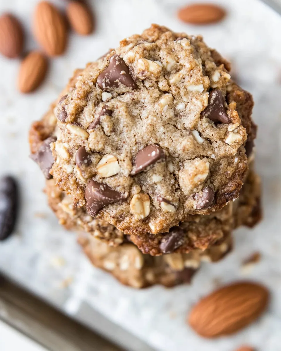Classic Almond Flour Cowboy Cookies image