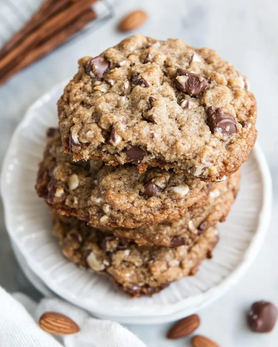 Easy Almond Flour Cowboy Cookies recipe photo