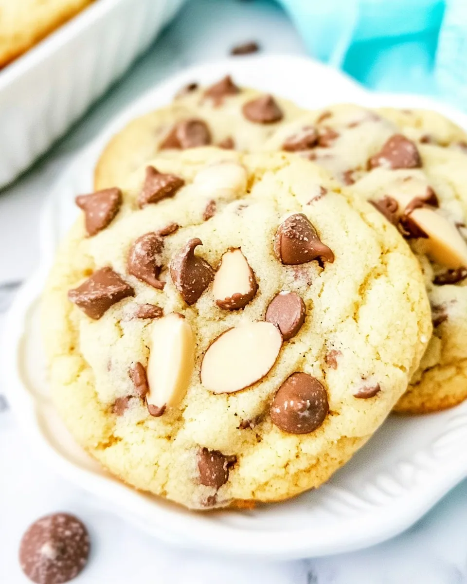 Homemade Almond Joy Pudding Cookies photo