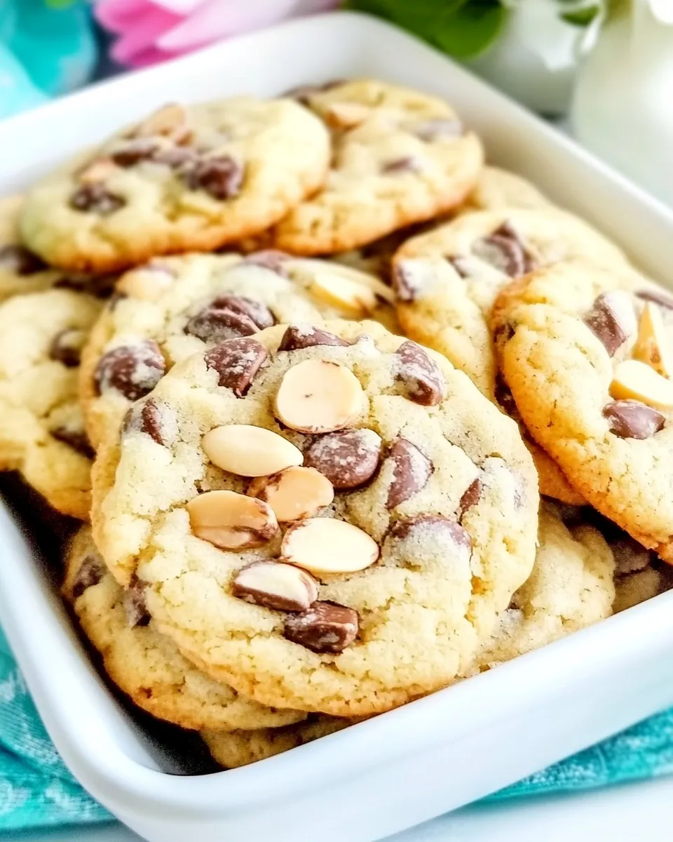 Delicious Almond Joy Pudding Cookies image