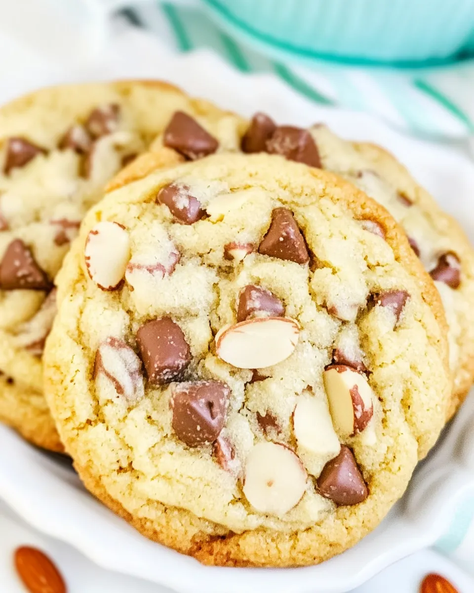 Tasty Almond Joy Pudding Cookies shot