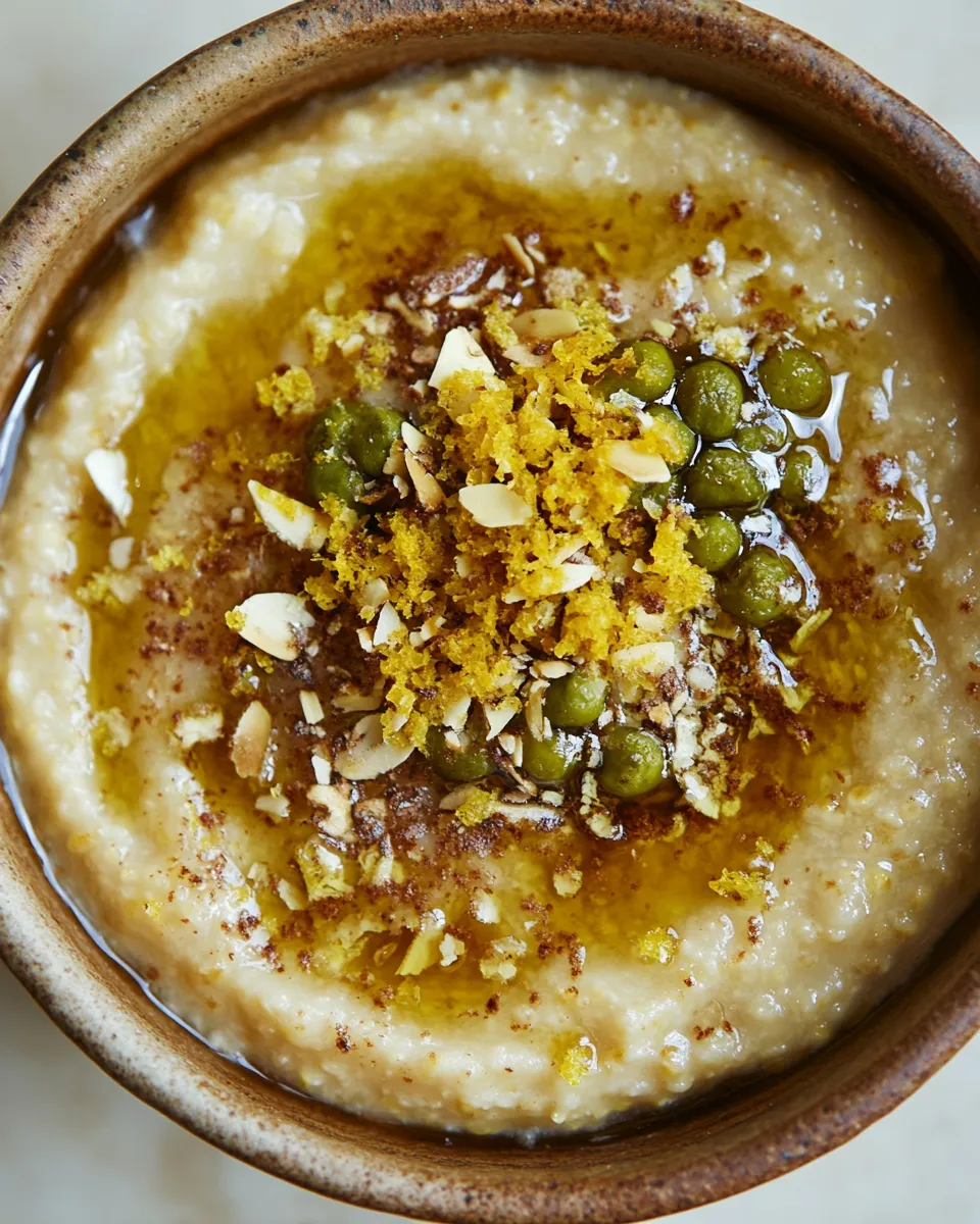 Delicious Amaranth Porridge with Maple-Meyer Lemon Curd image