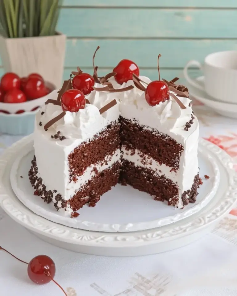 Homemade American Cakes Black Forest Cake photo