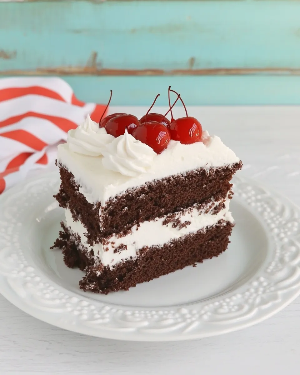 Classic American Cakes Black Forest Cake image