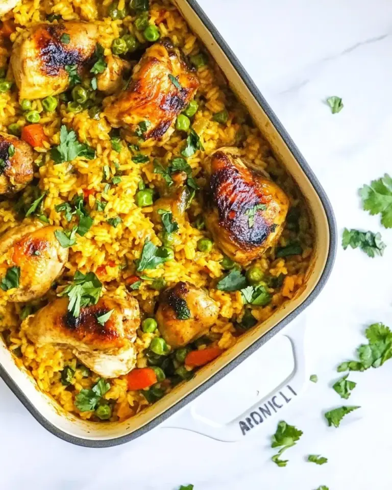 Homemade Arroz Con Pollo photo