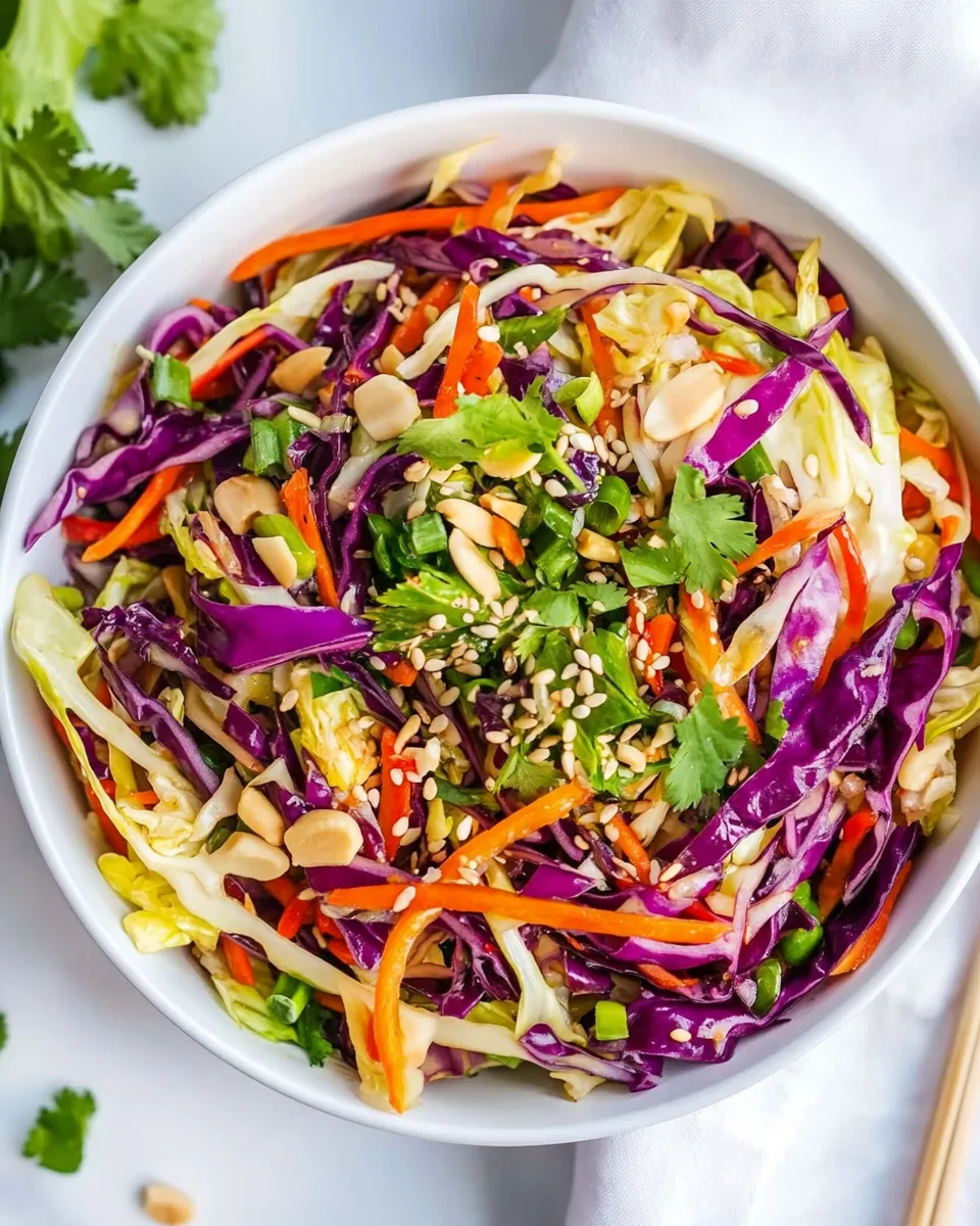 Easy Asian Cabbage Salad recipe photo